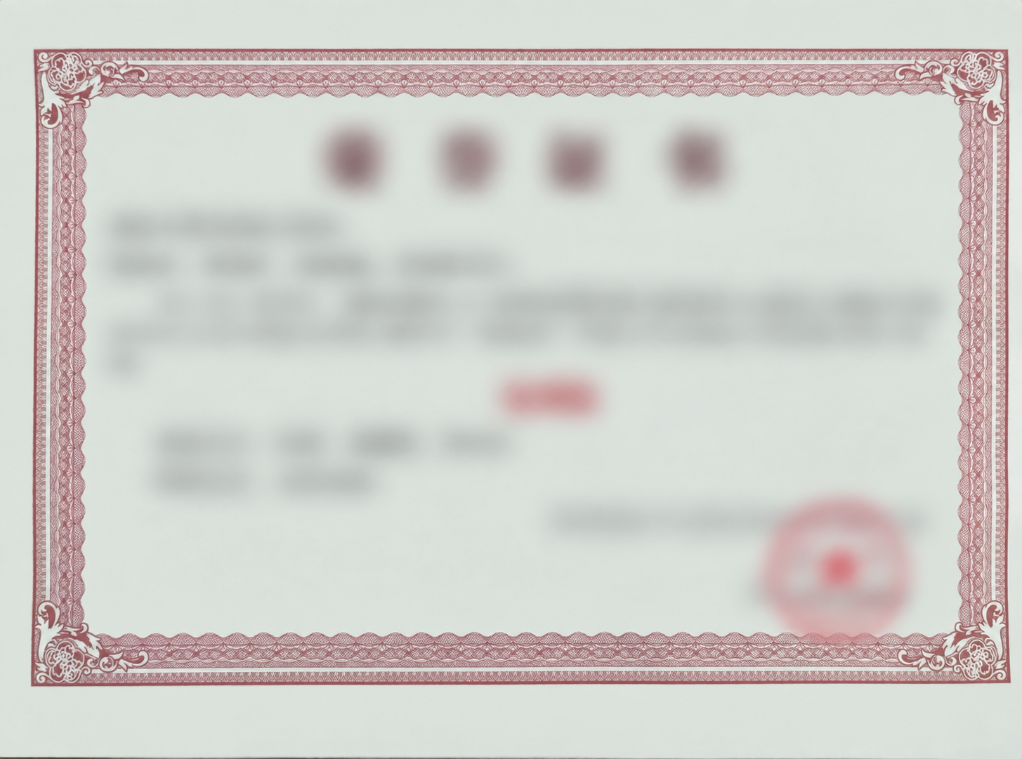 个人信息已模糊处理的挑战杯竞赛证书